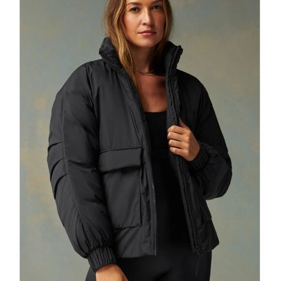 Fabletics All Weather Jacket Black Large NWT in packaging - Picture 3 of 6